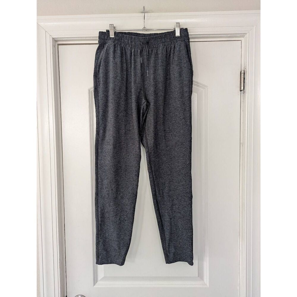 Outdoor Voices Straight Leg‎ Pants women's small gray space dye loose athleisure